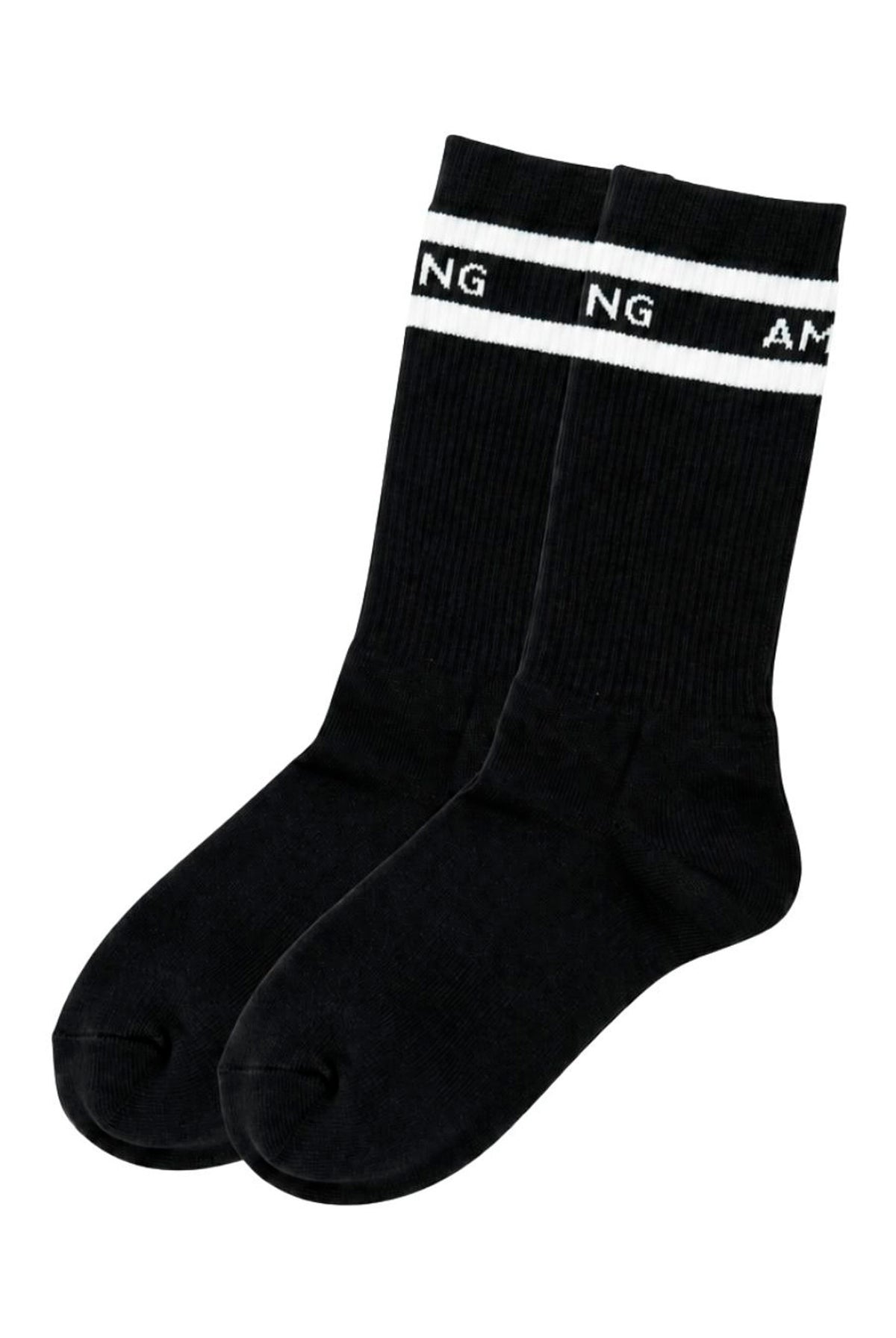 ONE SULLY SPORTY SOCKS Black and White Stripe - A-2213078