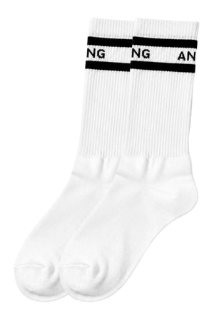 ONE SULLY SPORTY SOCKS 0139 White Black striped - A-2213078