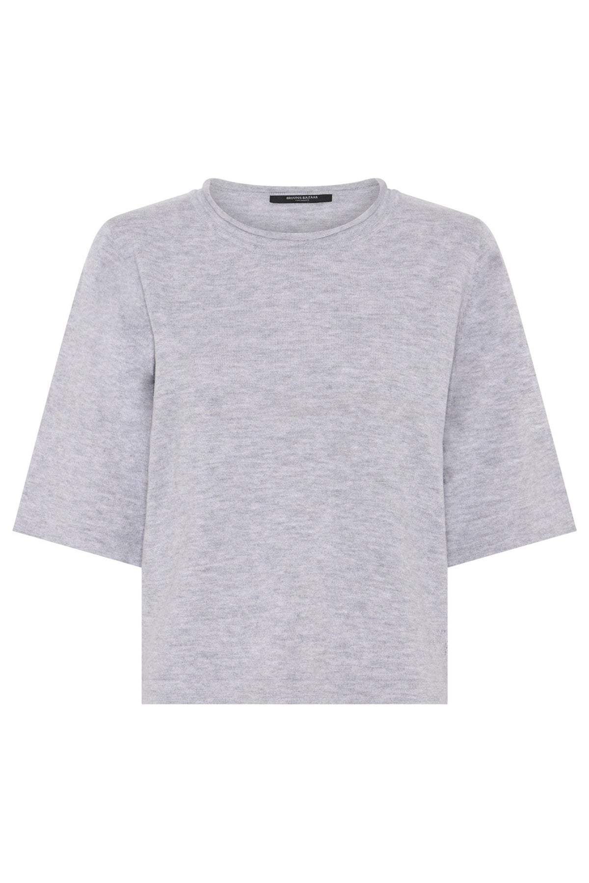 ChalinaBBAndra knit Light Grey Melange - BBW4837