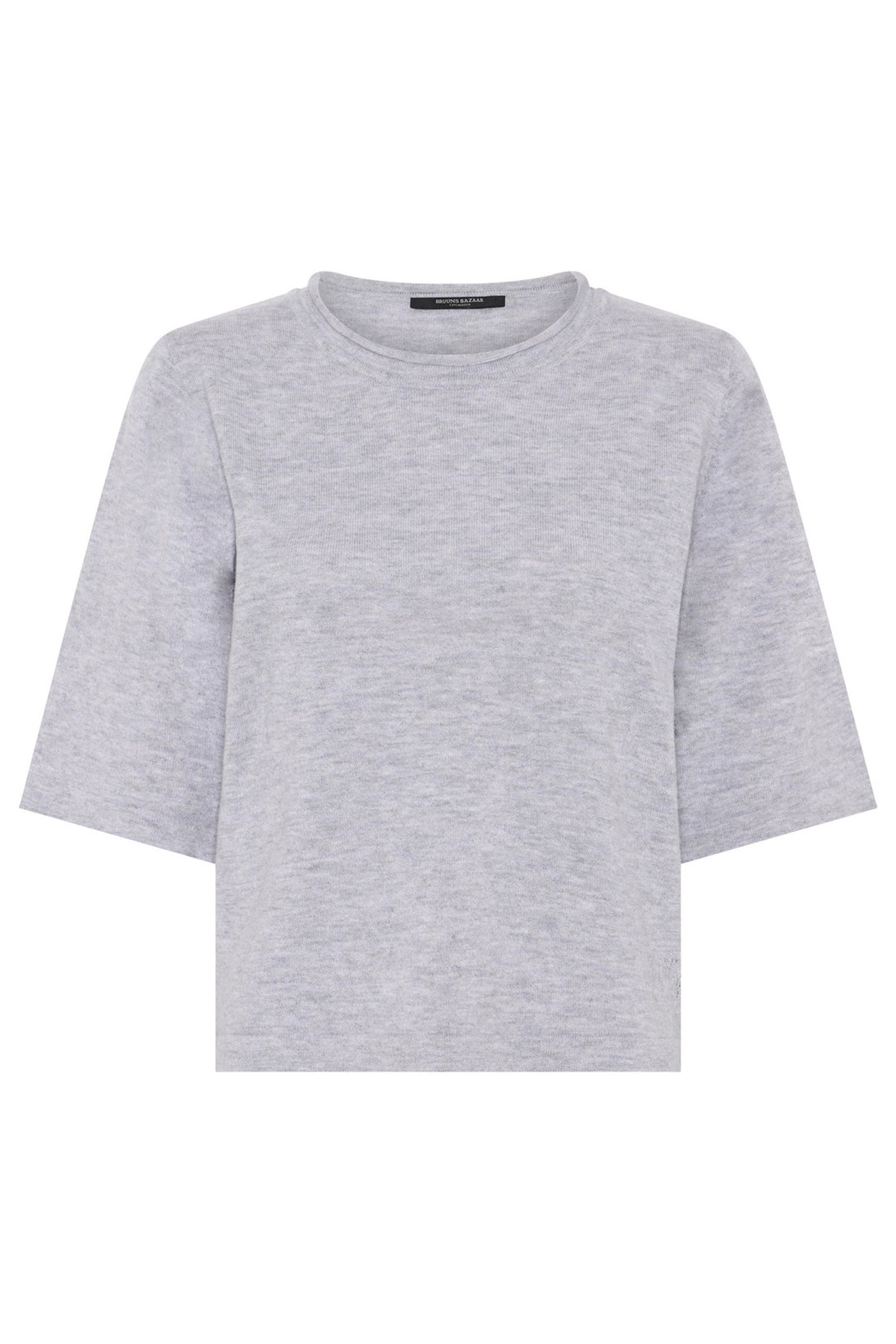 ChalinaBBAndra knit Light Grey Melange - BBW4837