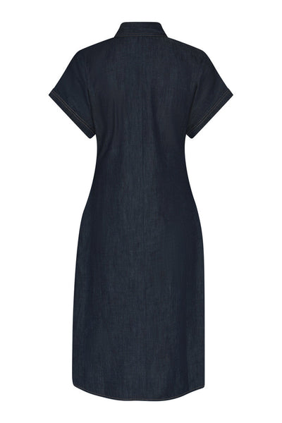 ChambraBBCallie dress Denim blue - BBW4947 Thumbnail