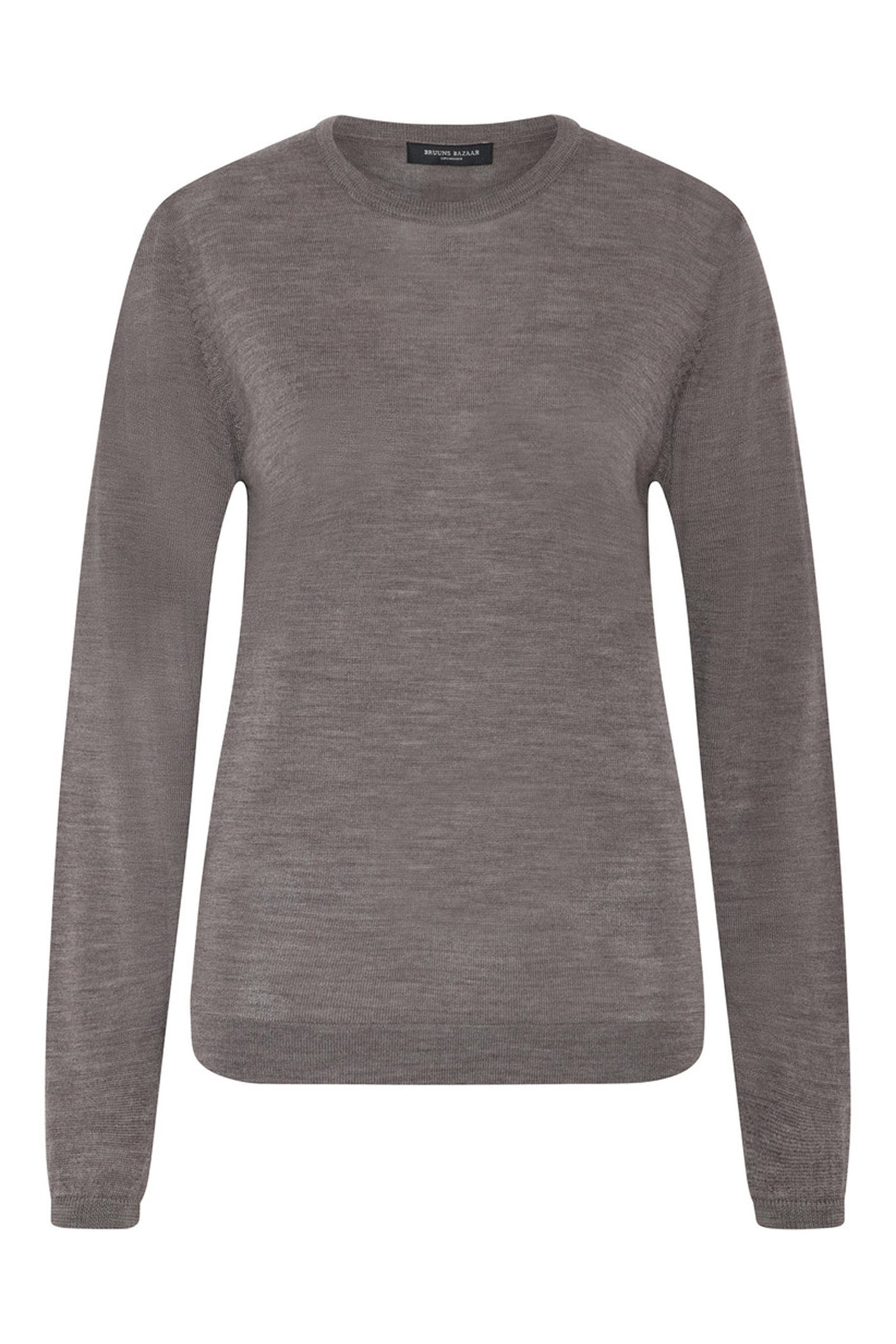 CharleneBBRound Neck knit Concrete Melange - BBW4182