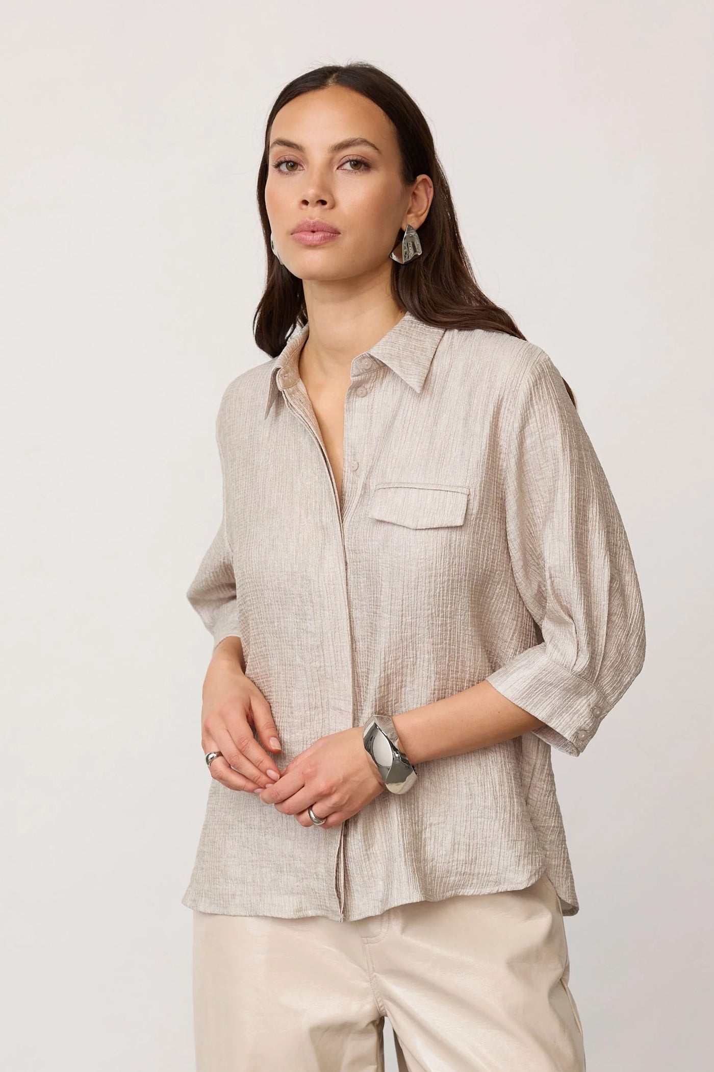 CherCC Shirt 930-Silver - 45187