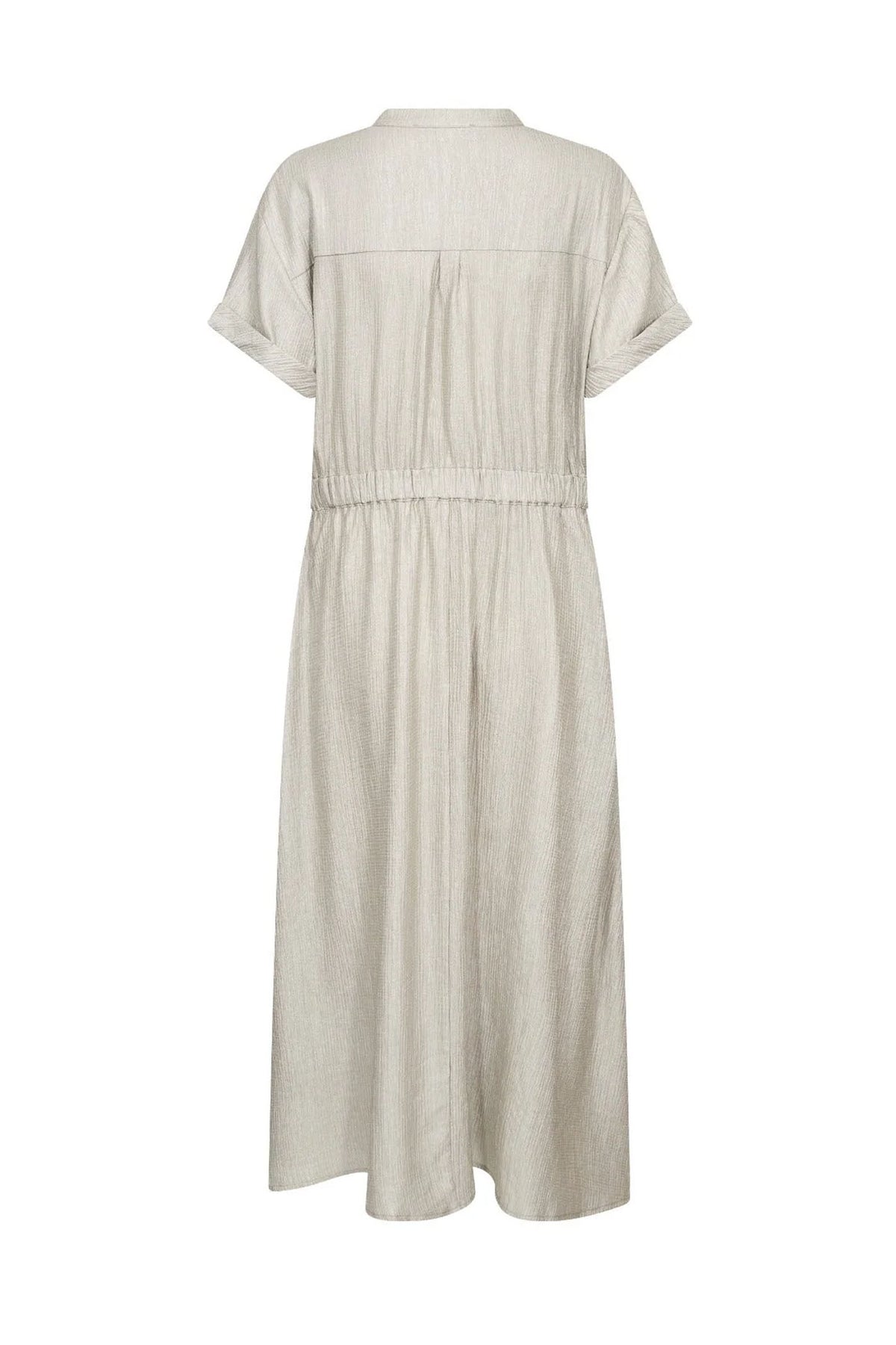 CherCC Wrap SS Dress 930-Silver - 46124