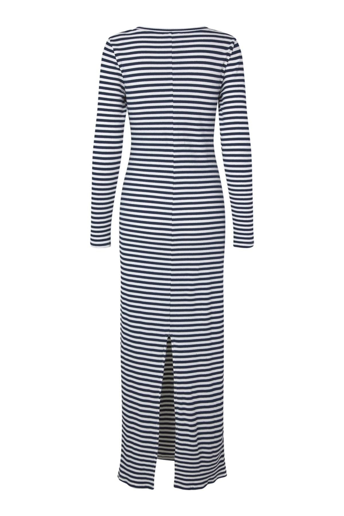 ChristineLL Maxi Dress LS 26 Navy