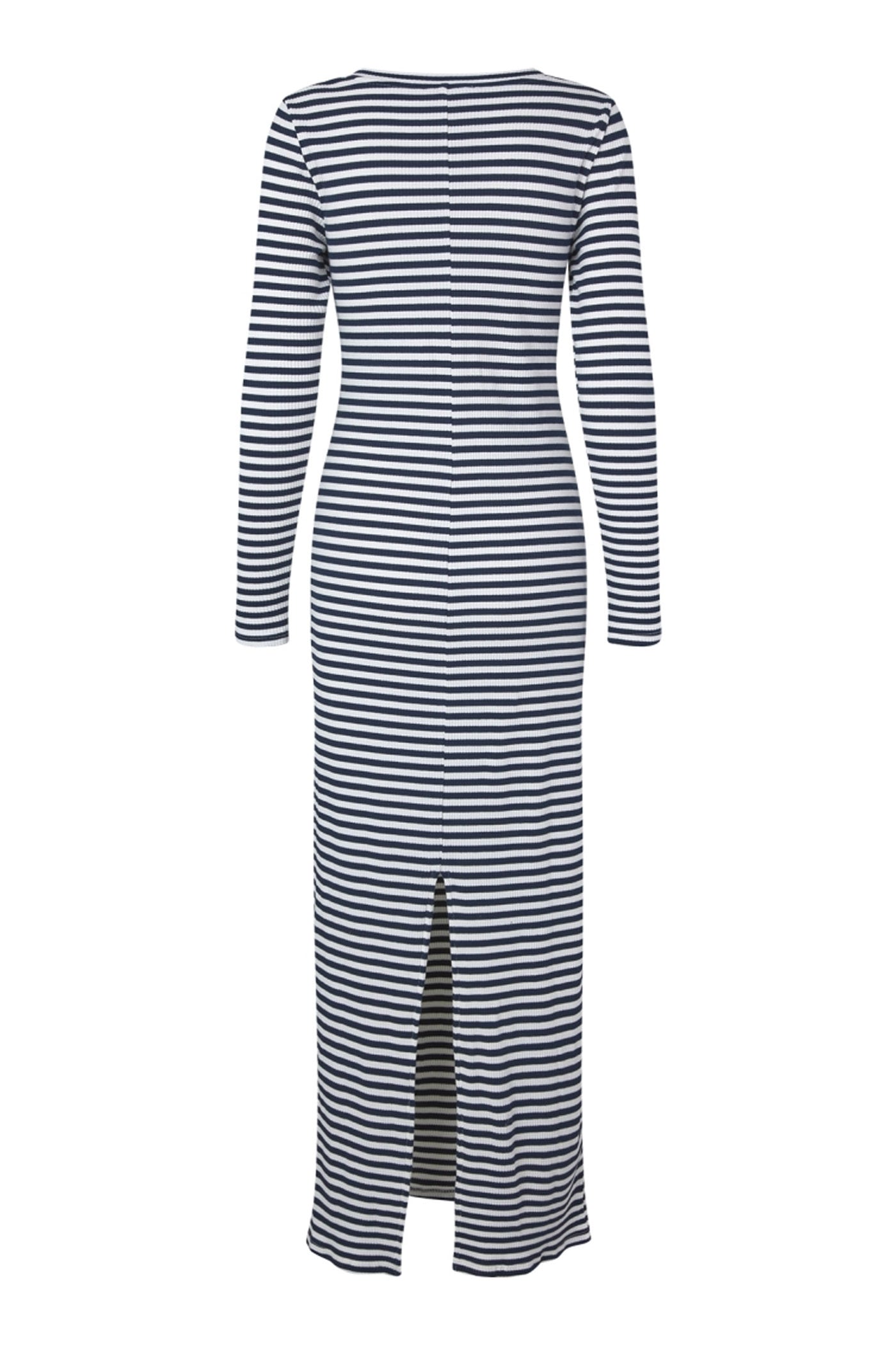 ChristineLL Maxi Dress LS 26 Navy