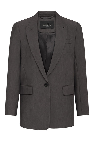 CindySusBBFrida blazer Dark grey Mel Thumbnail