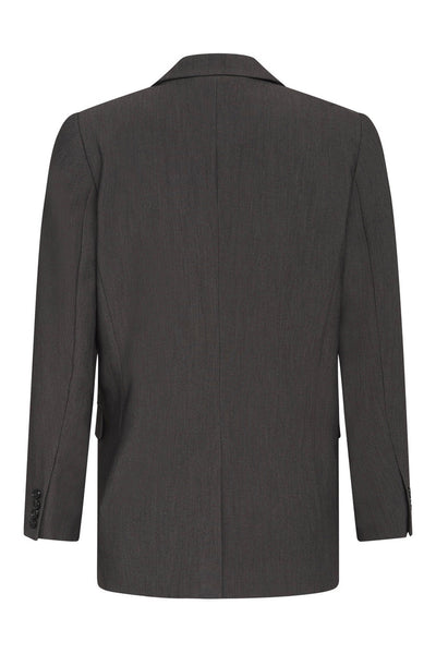 CindySusBBFrida blazer Dark grey Mel Thumbnail