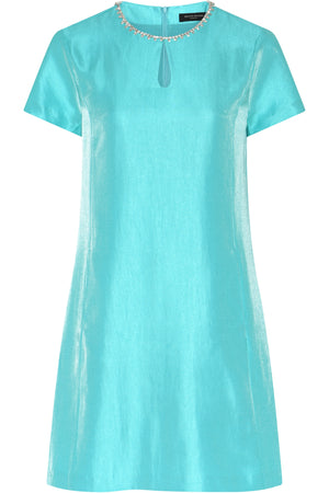 WettiniaBBVinna dress Turquiose - BBW5039