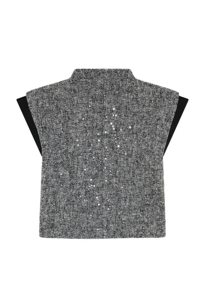 RhytisBBSila vest Grey Melange - BBW5143 Thumbnail