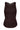 ClaireCC Rib Tank Top 145-Dark Brown - 42015
