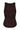 ClaireCC Rib Tank Top 145-Dark Brown - 42015
