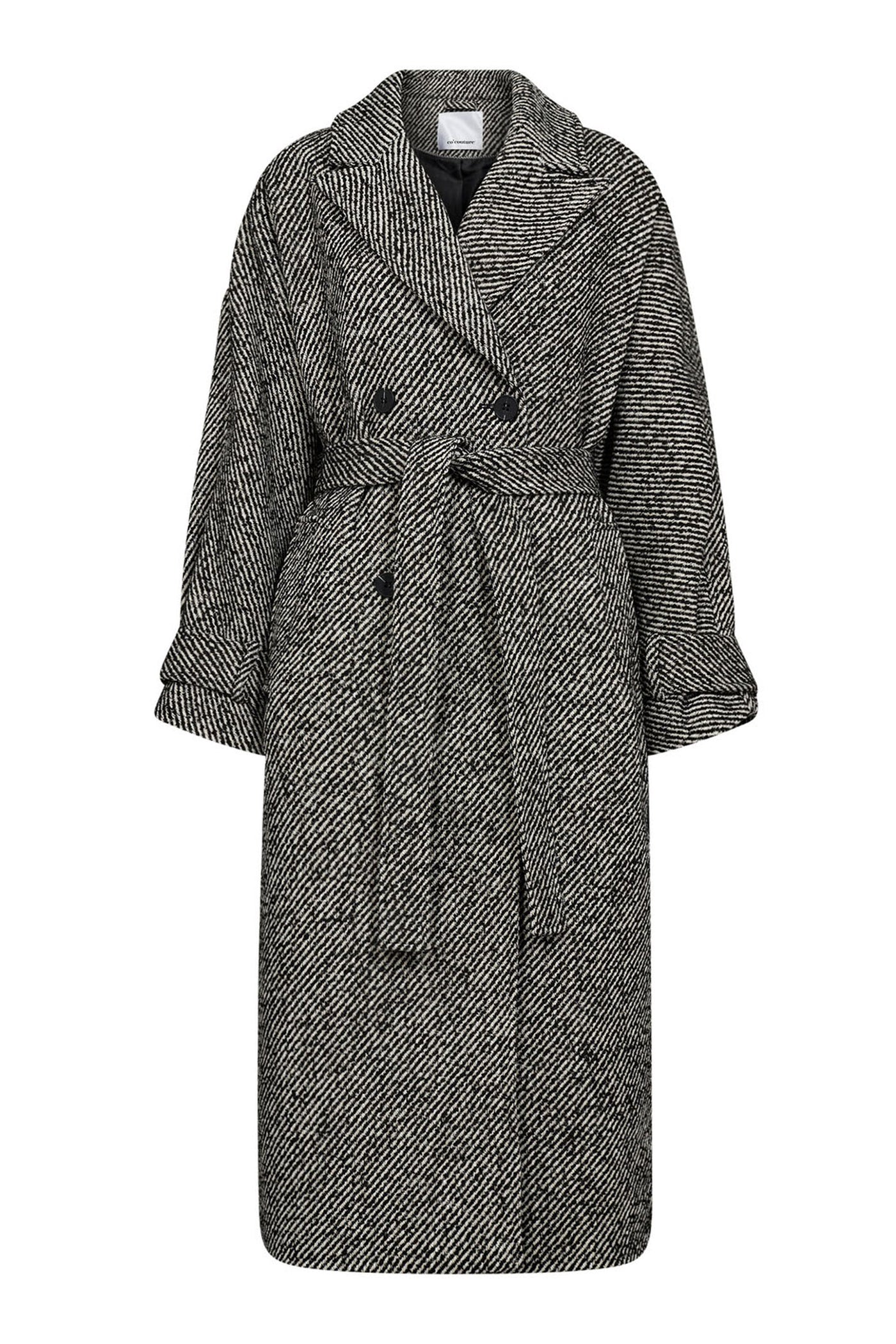 ClaraCC Raglan Coat 1196-OffWhite-B