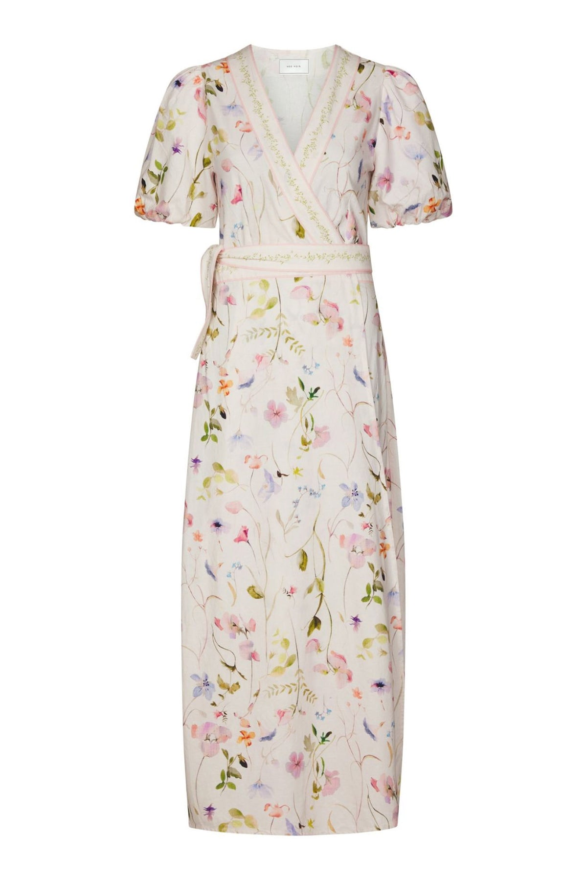 Clarine Flower Dress OFF WHITE - 169020