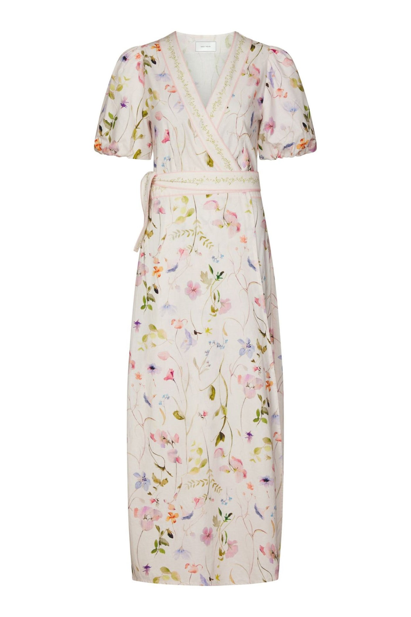 Clarine Flower Dress OFF WHITE - 169020