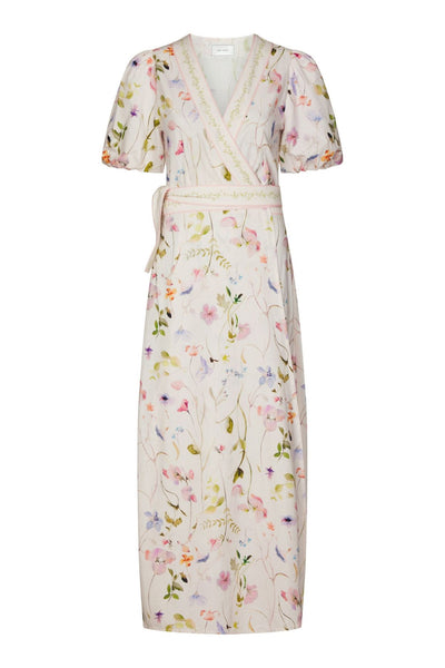 Clarine Flower Dress OFF WHITE - 169020 Thumbnail