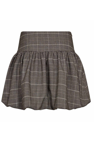 ClaudineCC Balloon Mini Skirt 154-Walnut 34221 Thumbnail