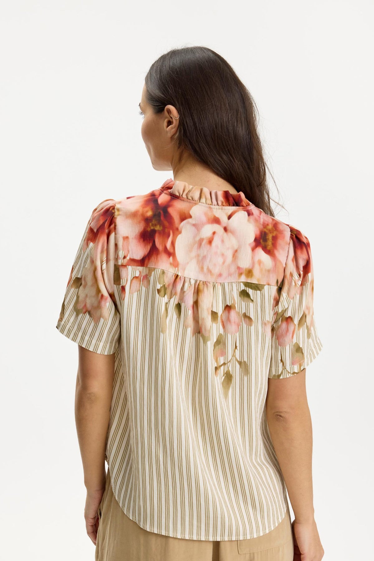 Clear blouse Rose - 17062