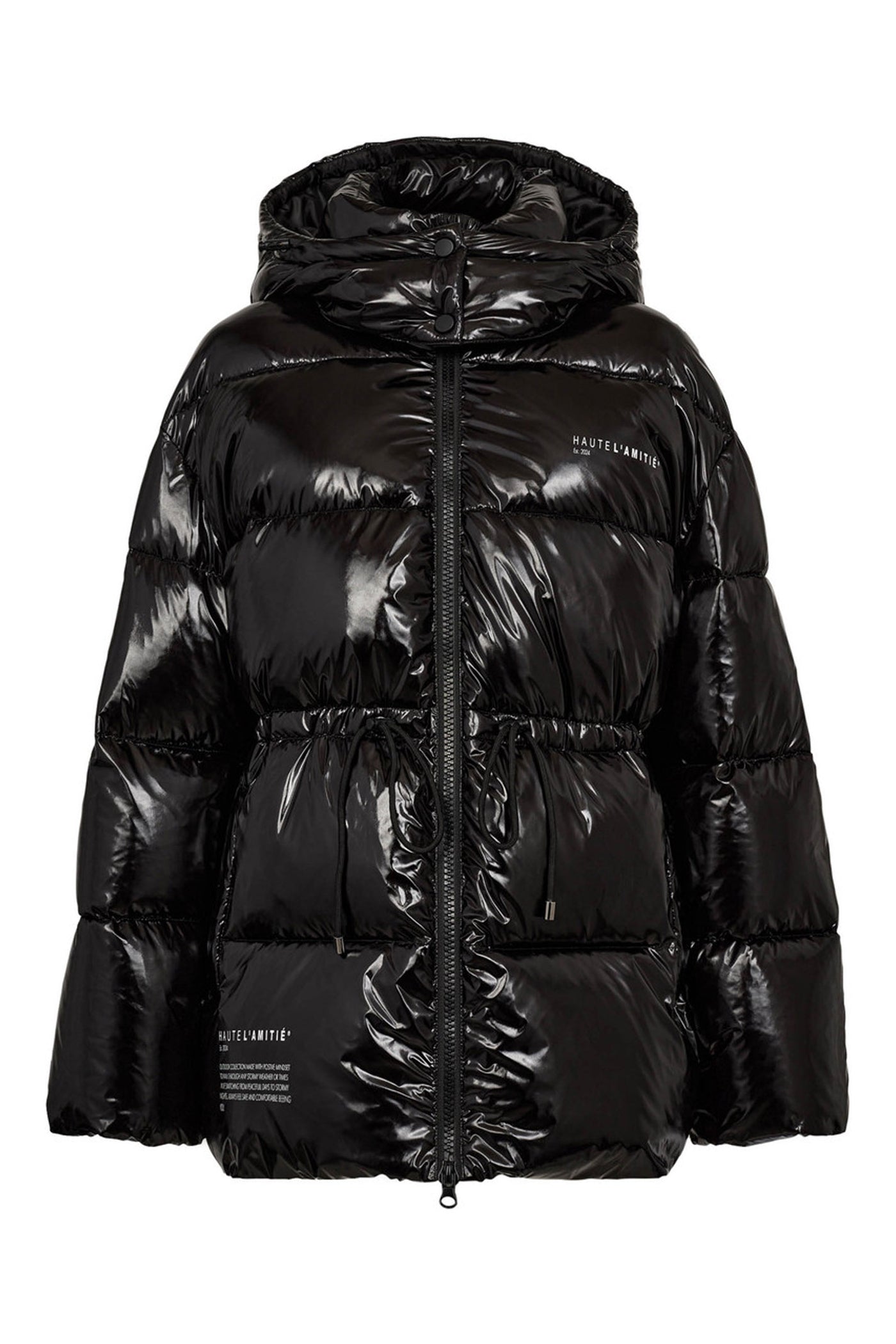 Climb Puffer Jacket Black Black - HL10216