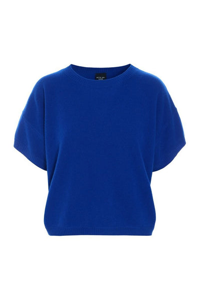 Cloud cashmere kortÃ¦rmet blus Fresh Blue - 259-1049-5526 Thumbnail