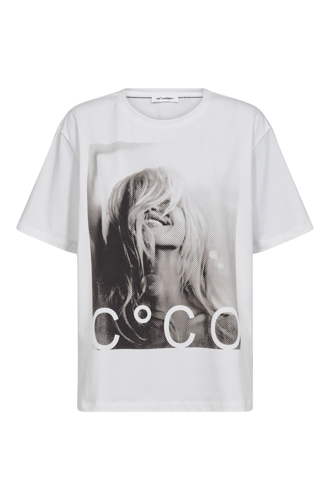 CocoCC Chic Box Tee 4000-White - 43023