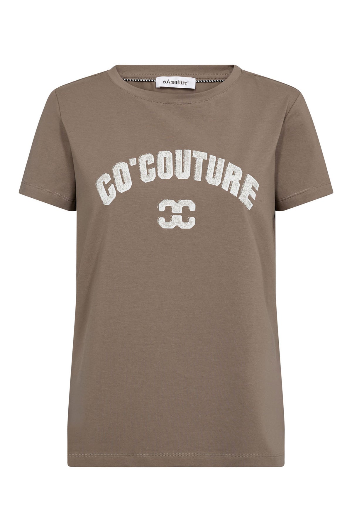 CocoutureCC Logo Tee 154-Walnut - 43004