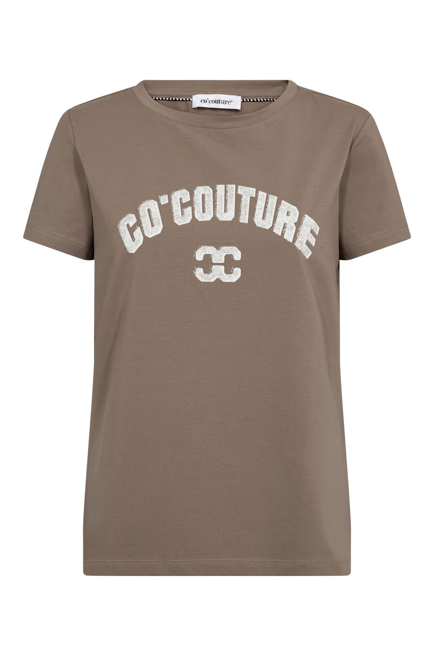 CocoutureCC Logo Tee 154-Walnut - 43004