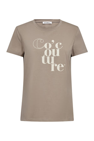 CocoutureCC Tee 2006-Taupe - 43002