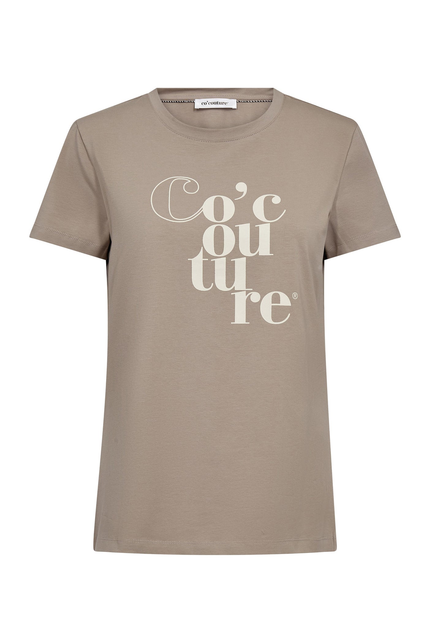 CocoutureCC Tee 2006-Taupe - 43002