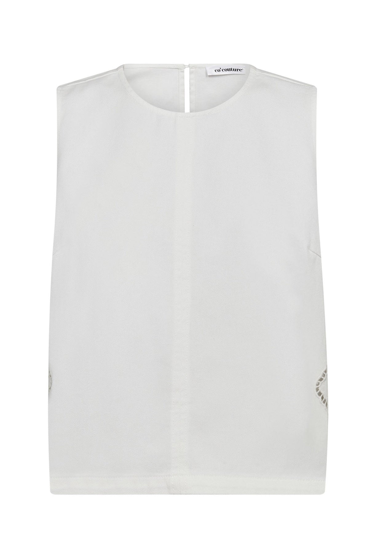 ColetteCC Embroidery Top 11-Off white - 45150
