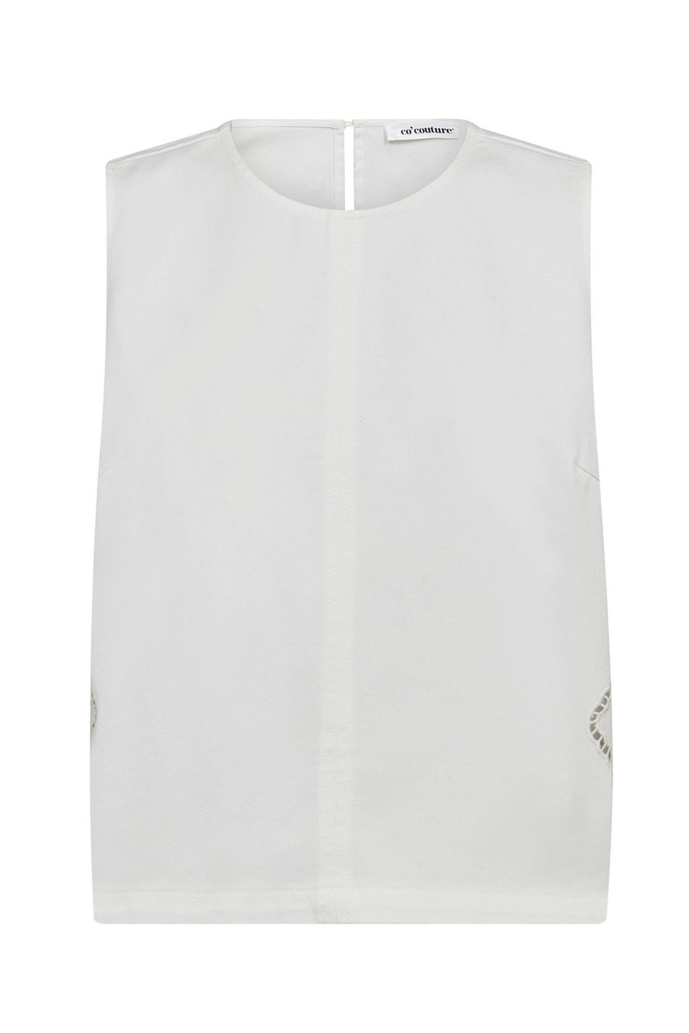 ColetteCC Embroidery Top 11-Off white - 45150
