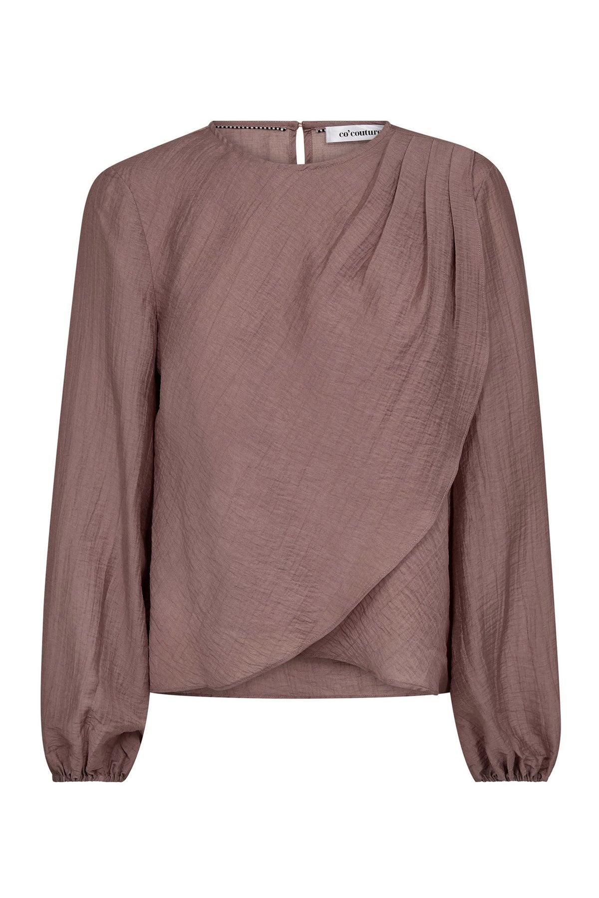 ConnyCC Drape Blouse 103-Old Rose - 45004