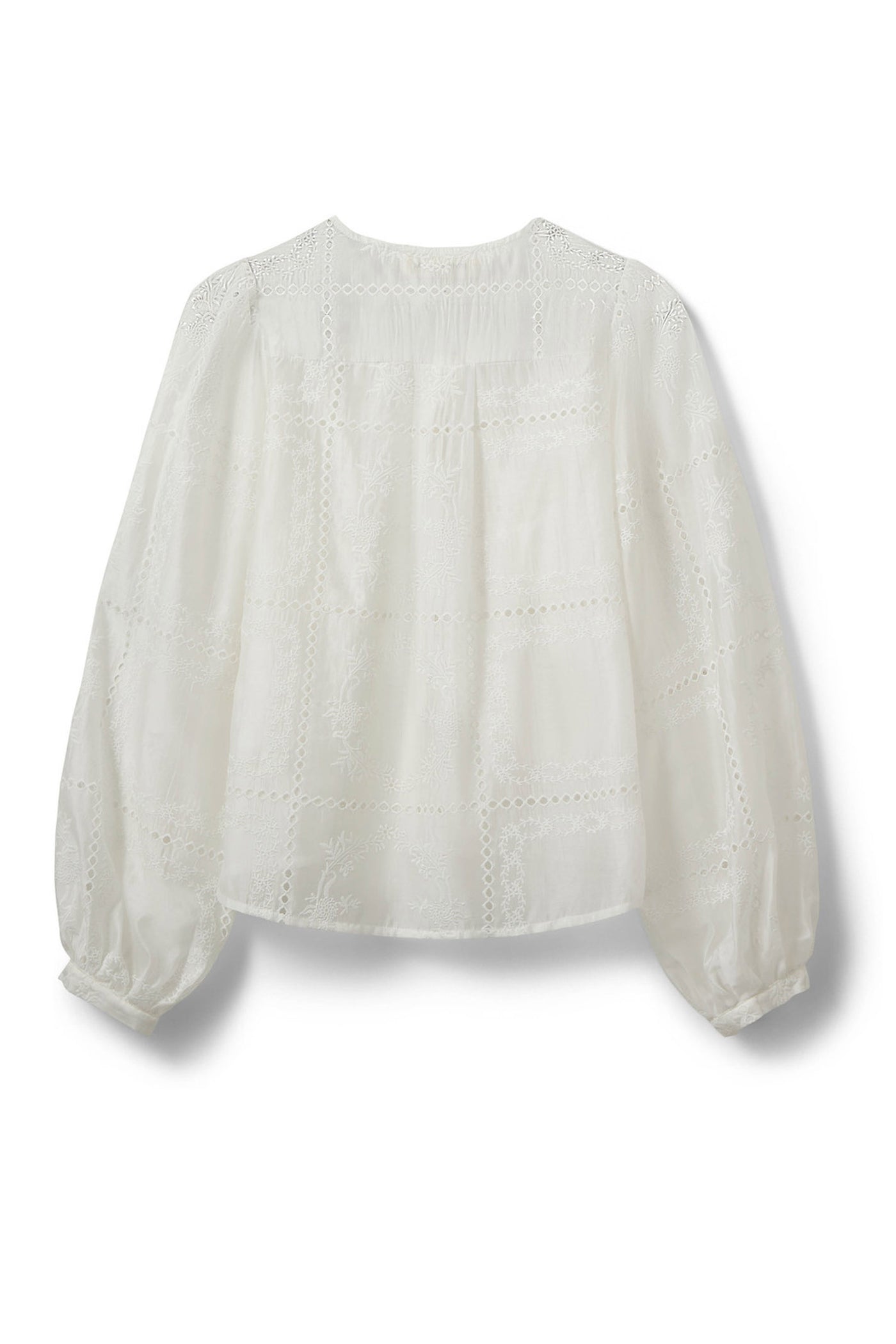 Corasw Detailed Embroidery Shi OFF WHITE - S263263