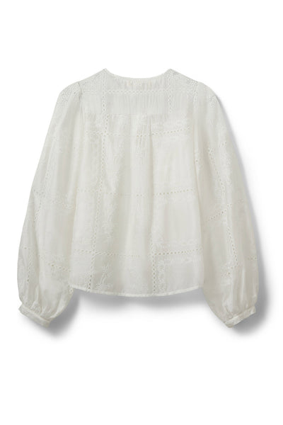 Corasw Detailed Embroidery Shi OFF WHITE - S263263 Thumbnail