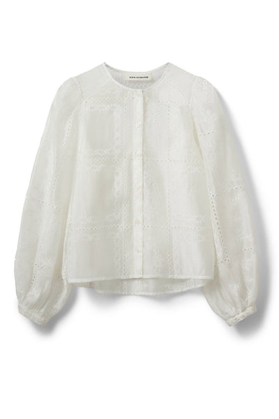 Corasw Detailed Embroidery Shi OFF WHITE - S263263 Thumbnail