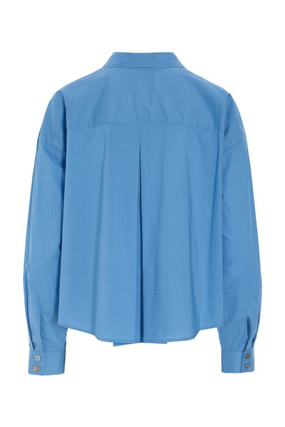 Core cotton skjorte med lÃ¦g Lake Blue - 266-2226-5328 Thumbnail