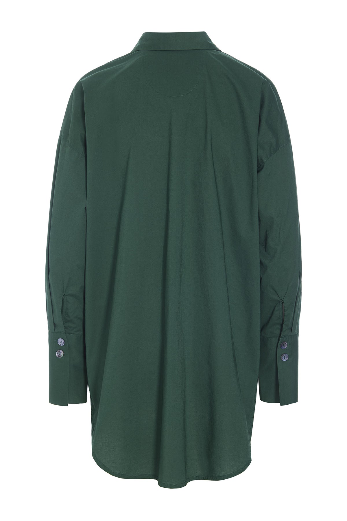 Core cotton stor skjorte DEEP GRASS GREEN - 261-2226-5329