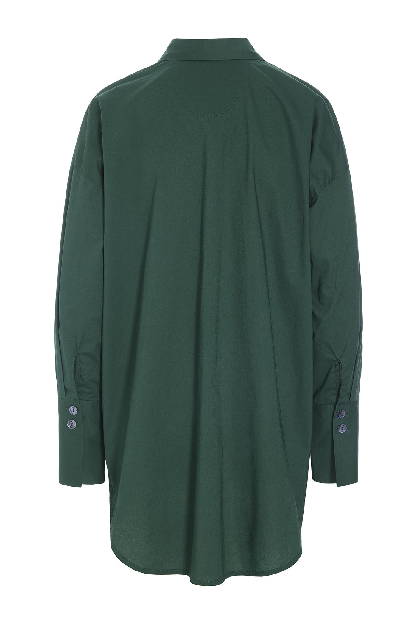 Core cotton stor skjorte DEEP GRASS GREEN - 261-2226-5329