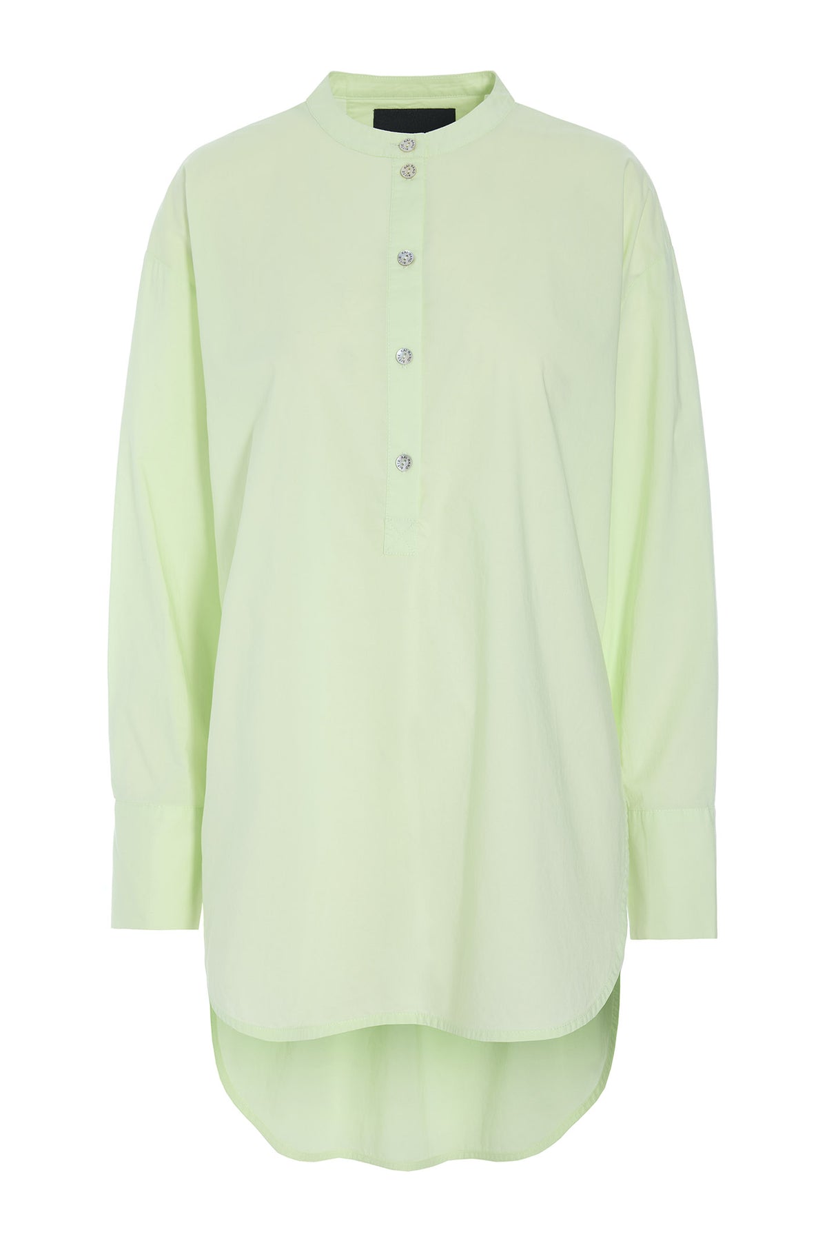 Core cotton tunika skjorte LIME CREAM - 261-2226-5620