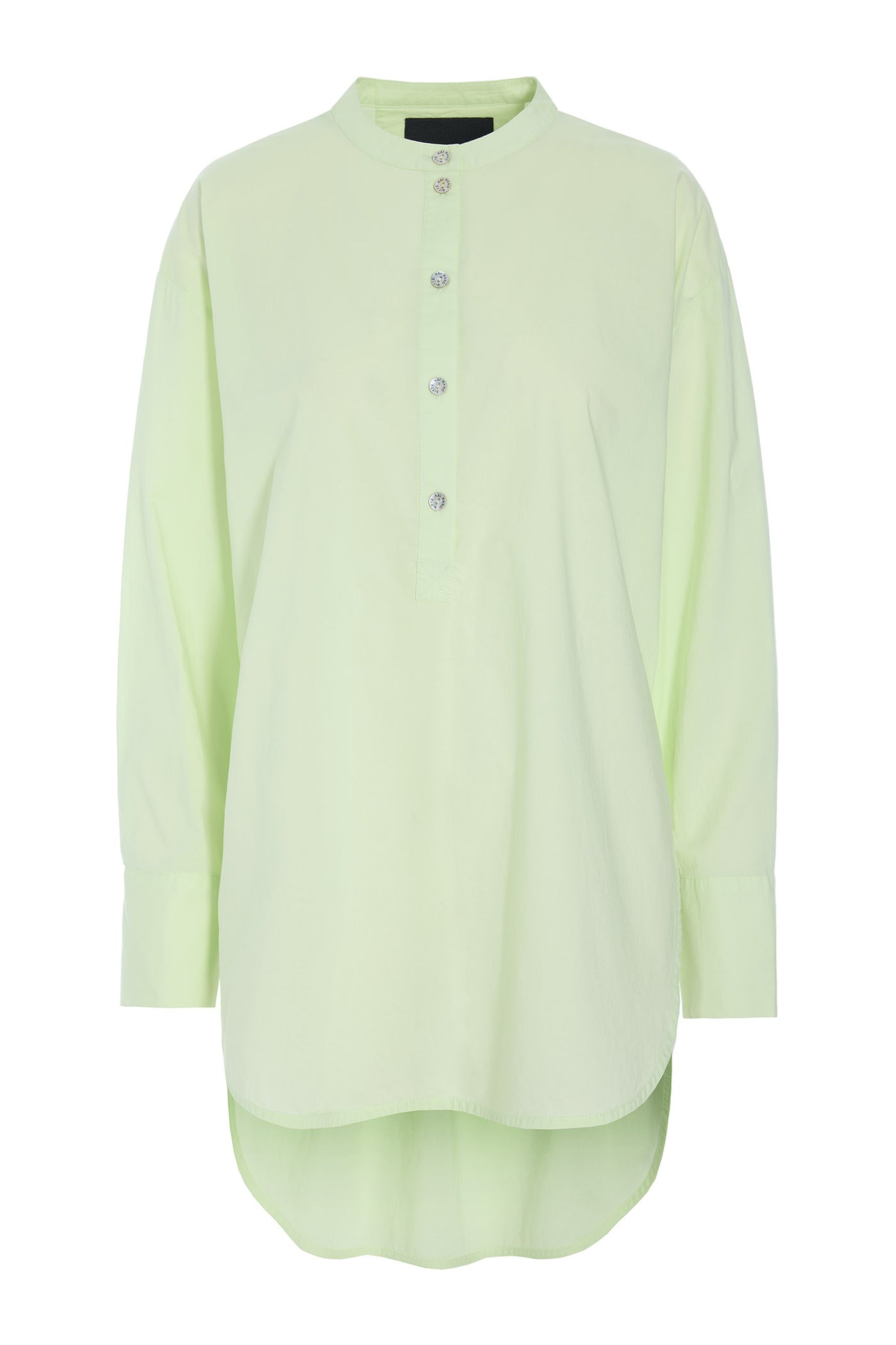 Core cotton tunika skjorte LIME CREAM - 261-2226-5620