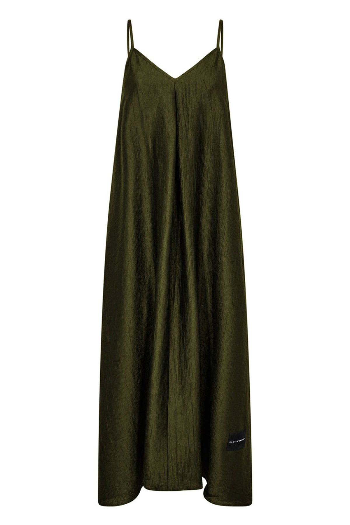 Corsica Pleat Strap Dress ARMY - HL10601
