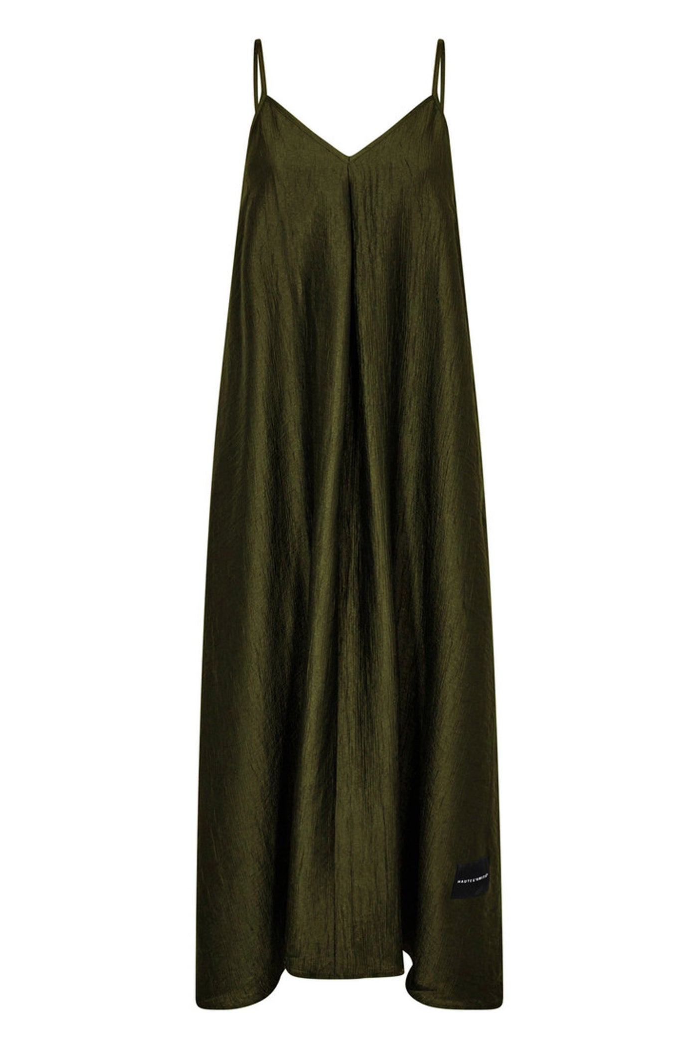 Corsica Pleat Strap Dress ARMY - HL10601