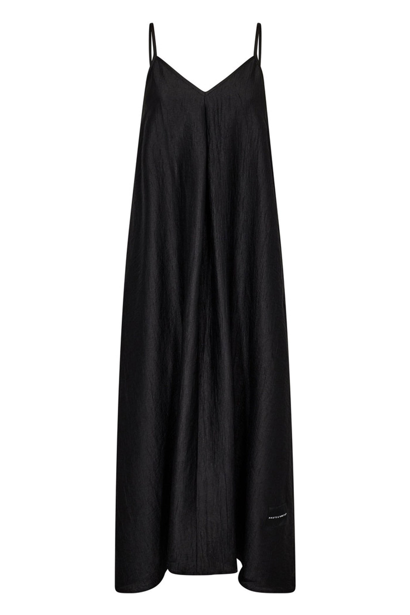 Corsica Pleat Strap Dress Black - HL10601