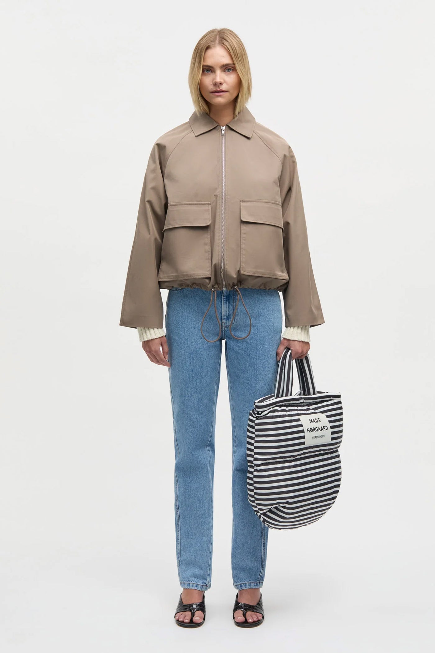 Cotton Pol Delish Jacket WALNUT - 205509