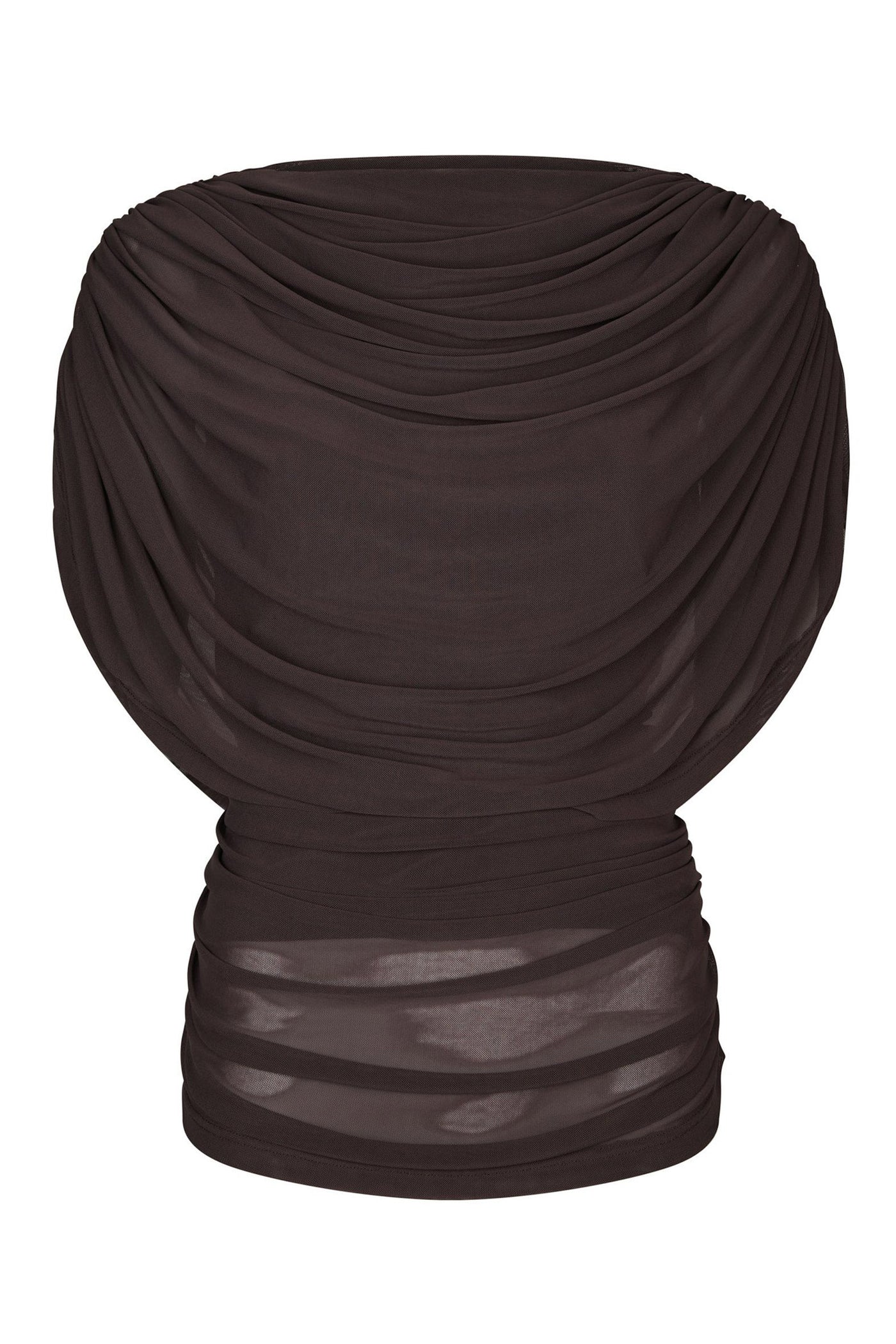 Cottuna Drapy Mesh Brown - 167205