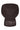 Cottuna Drapy Mesh Brown - 167205