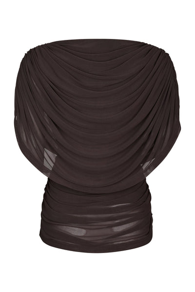 Cottuna Drapy Mesh Brown - 167205 Thumbnail