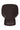 Cottuna Drapy Mesh Brown - 167205