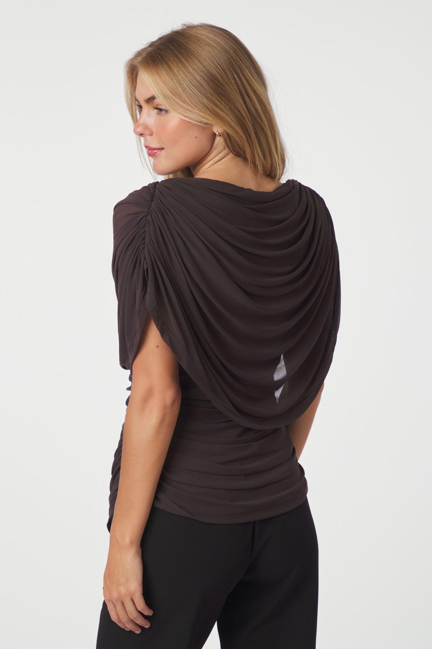 Cottuna Drapy Mesh Brown - 167205