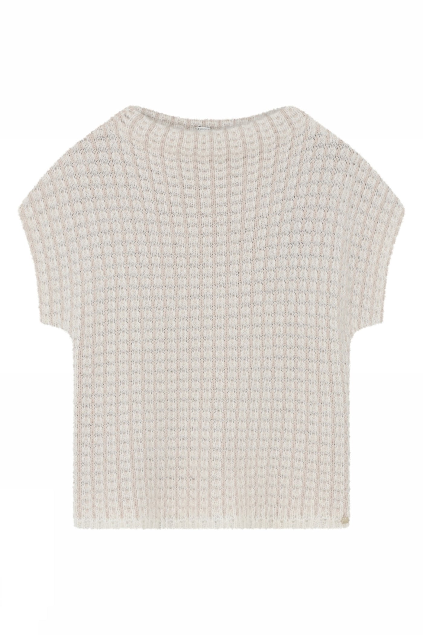 Coya, knit cape 1010-Off White - 60438/3757